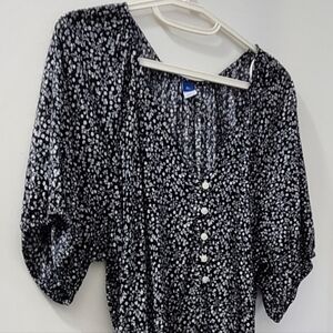 Old Navy XL Tall ankle length maxi tiered dress